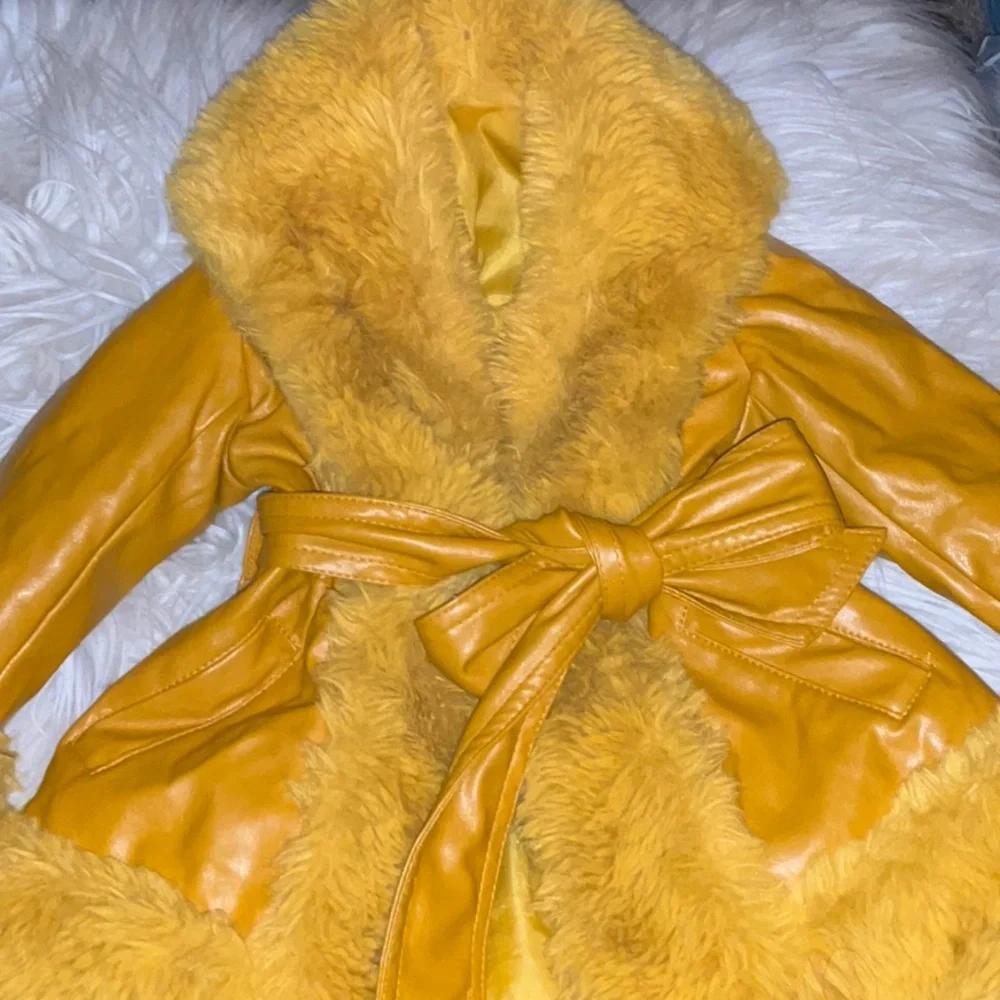 Mustard Yellow Coat - Picture 2 of 9